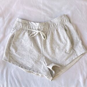Lululemon Inner Glow High Rise Shorts, Heather Core Ultra Light Gray